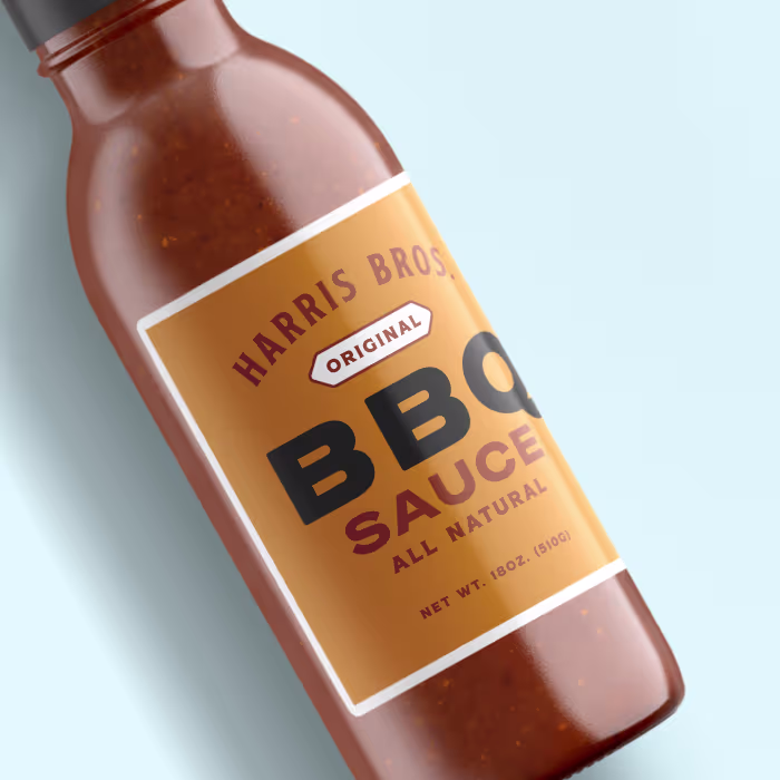 BBQ Sauce Labels